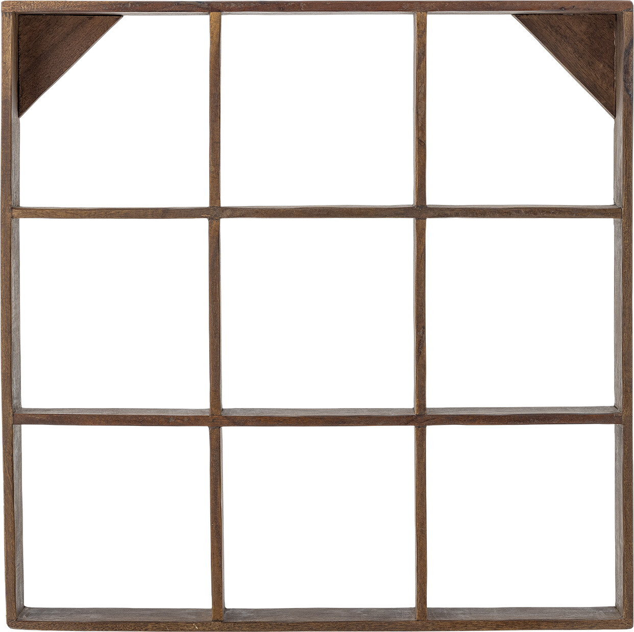 Bloomingville - Tilo Hylde, Brun, Genanvendt Træ, L53xH53xW10 cm