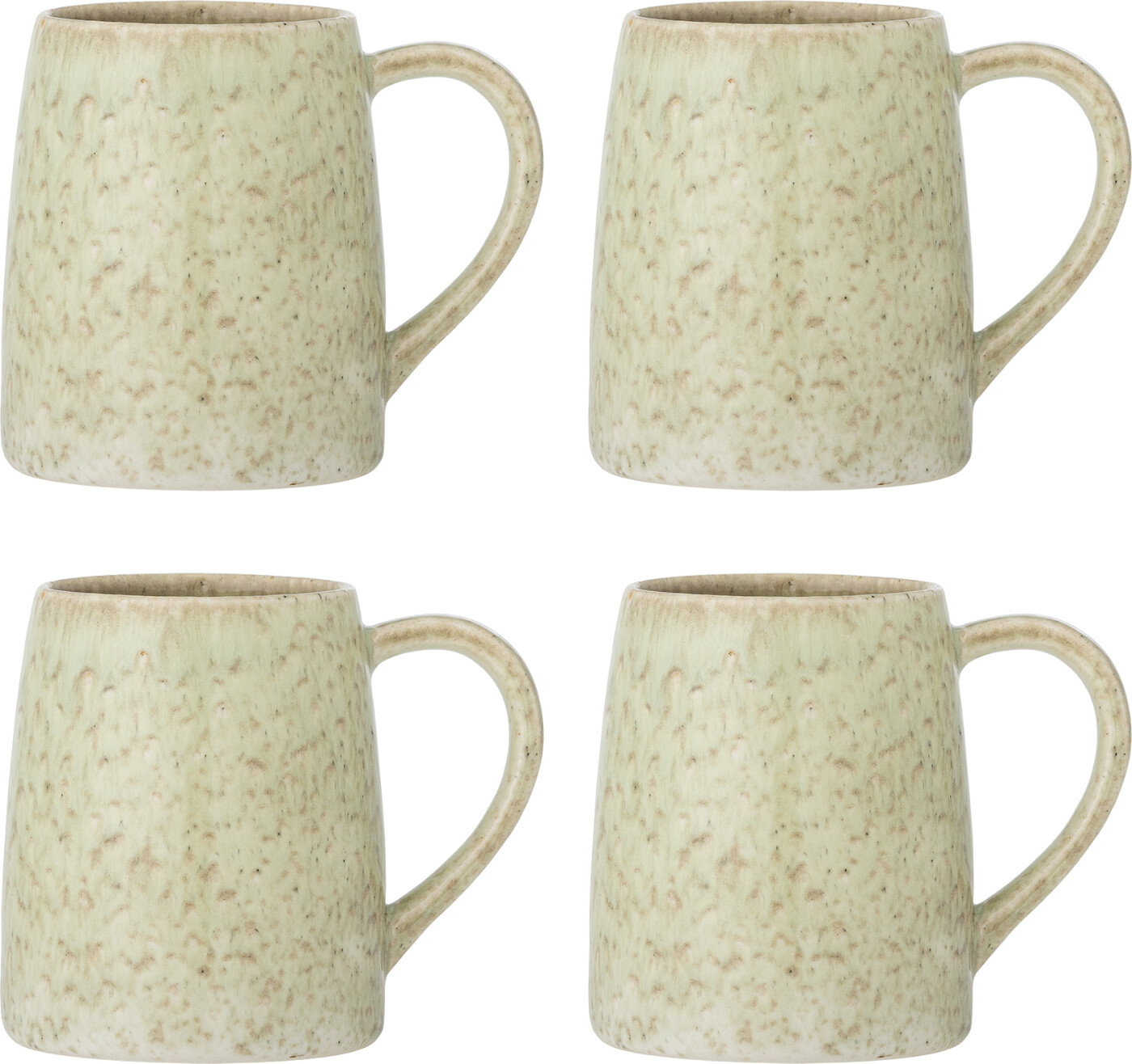 Bloomingville - Winnie Krus, Multifarvet, Stentøj, D9xH10 cm, Set of 4