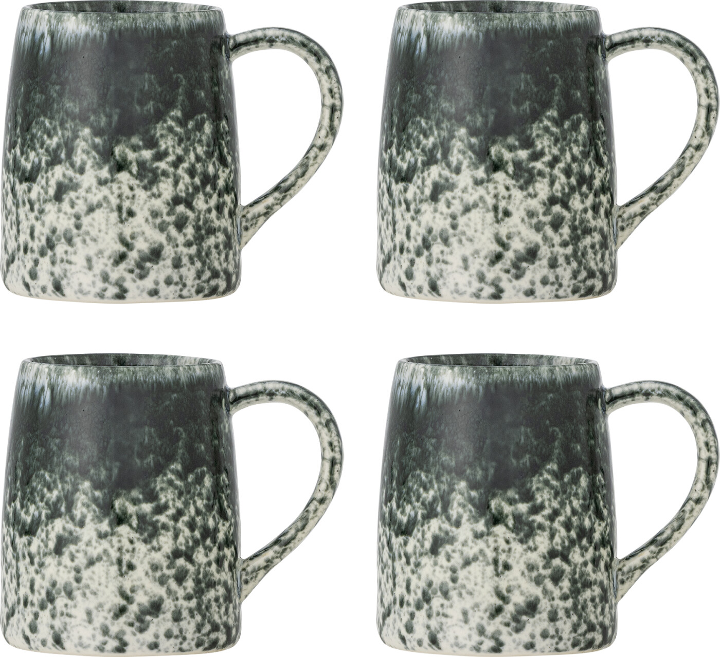 Bloomingville - Winnie Krus, Multifarvet, Stentøj, D9xH10 cm, Set of 4