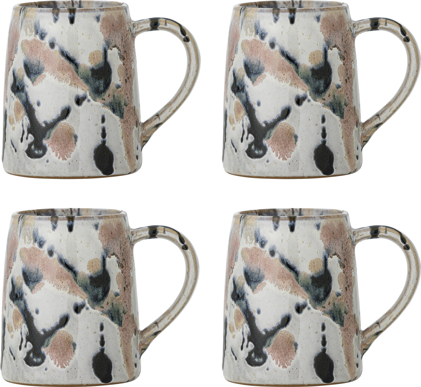 Creative Collection - Winnie Krus - Multifarvet - Stentøj - 4 Stk.