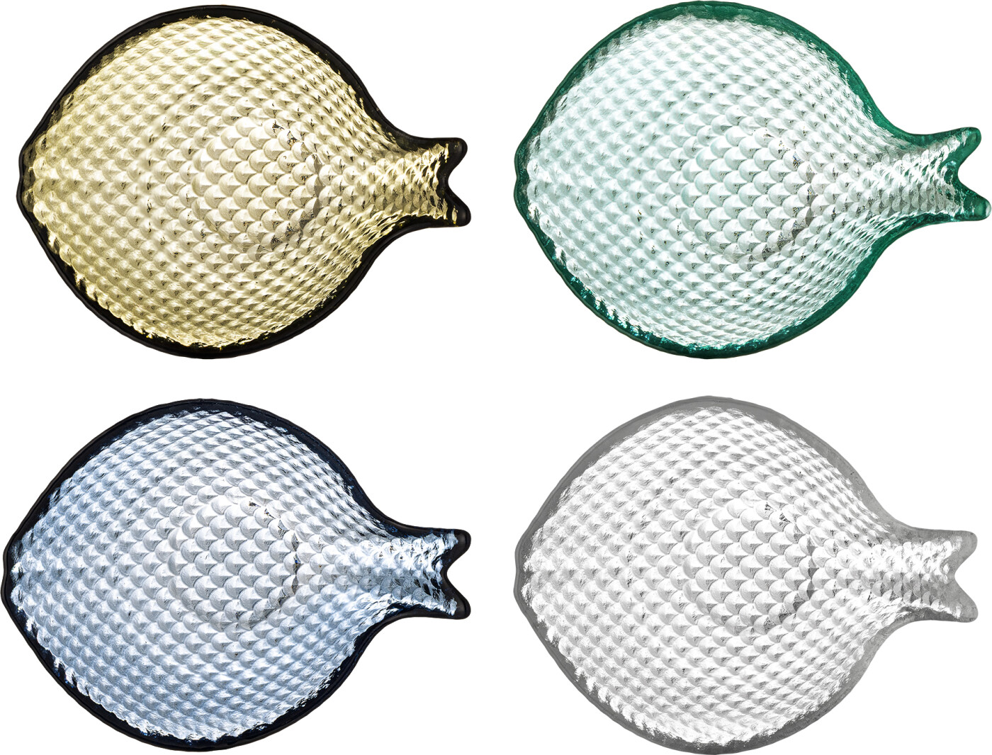 Creative Collection - Yuta Skåle - Multifarvet - Glas - 4 Stk.