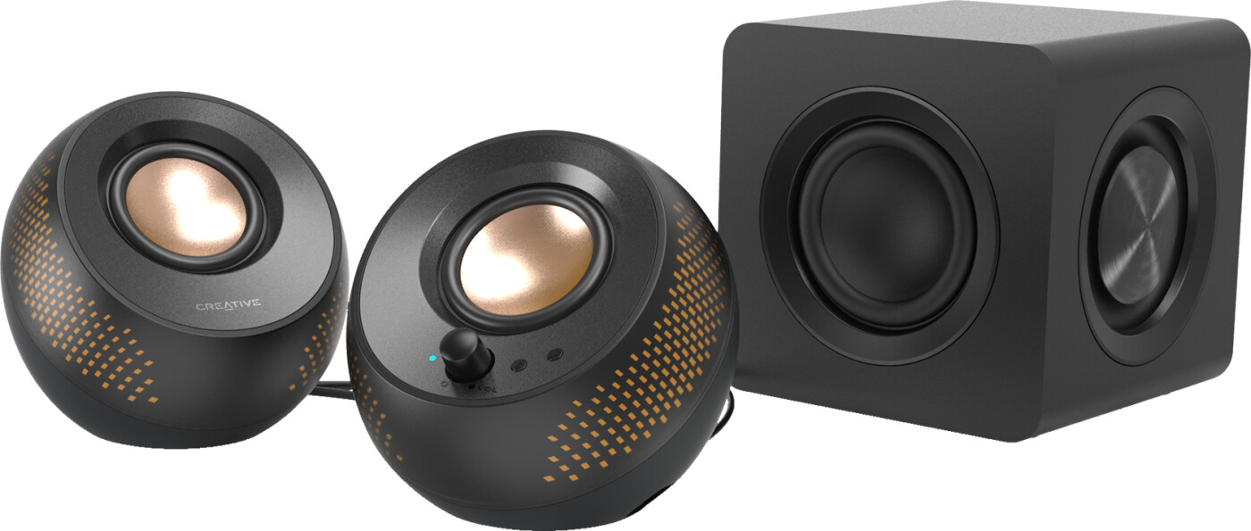 Creative - Pebble X Plus 2.1 Usb-c Computer Speakers