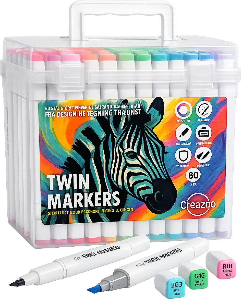 Creazoo Twin Marker 80 Stk