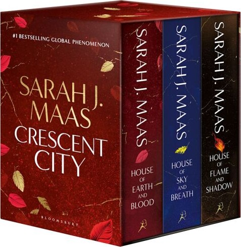 Crescent City Box Set: House Of Earth And Blood, House Of Sky And Breath, House Of Flame And Shadow - Sarah J. Maas - English Book