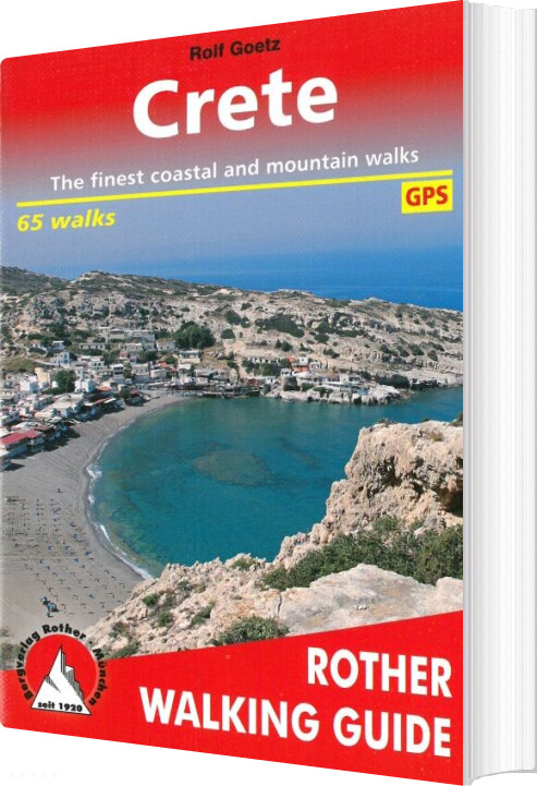 Billede af Crete: The Finest Coastal And Mountain Walks : 65 Walks - Bergverlag Rother - English Book