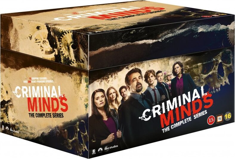 Criminal Minds - Sæson 1-15 - Den Komplette Samling - DVD - Tv-serie