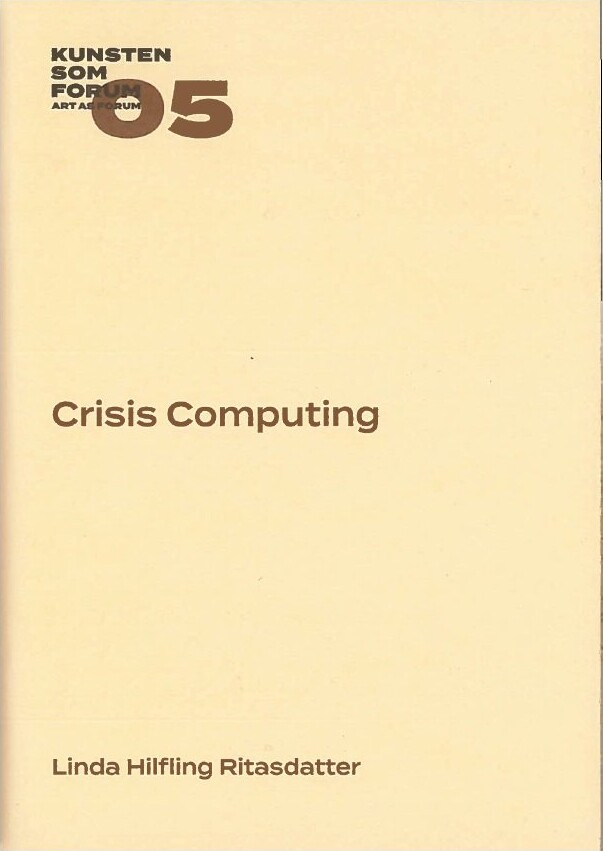 Crisis Computing - Linda Hilfling - Bog