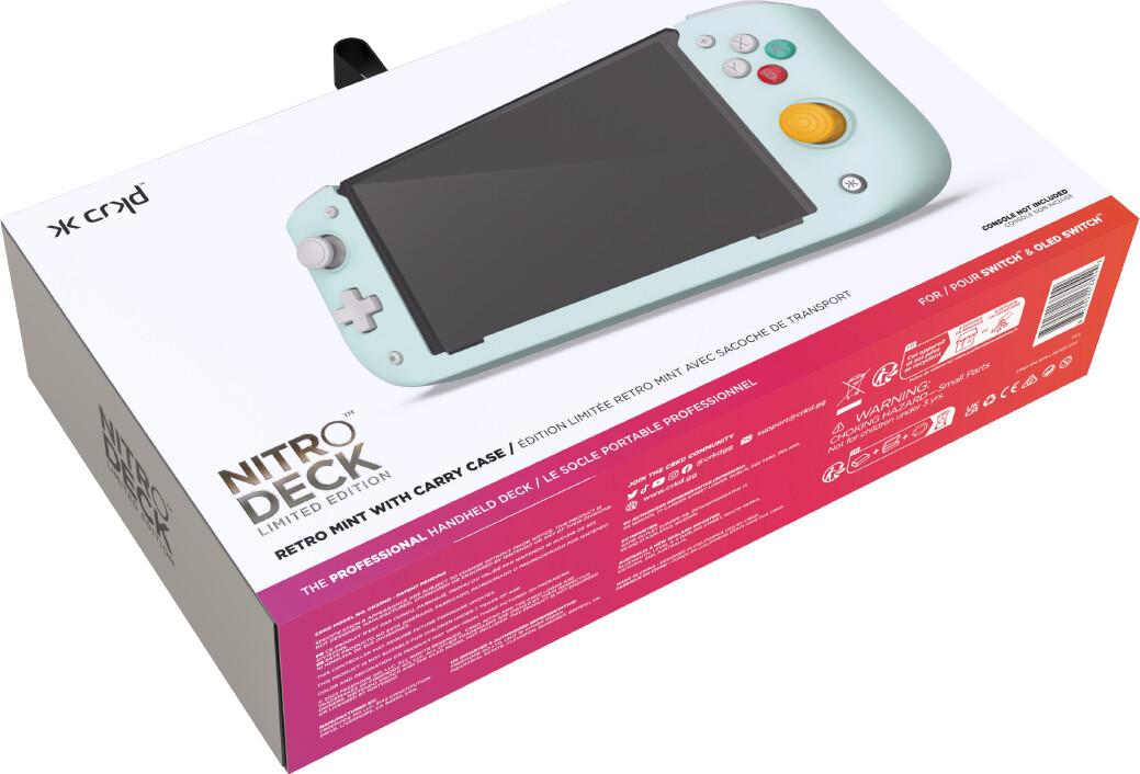 Cracked CRKD Nitro Deck Retro - Mint