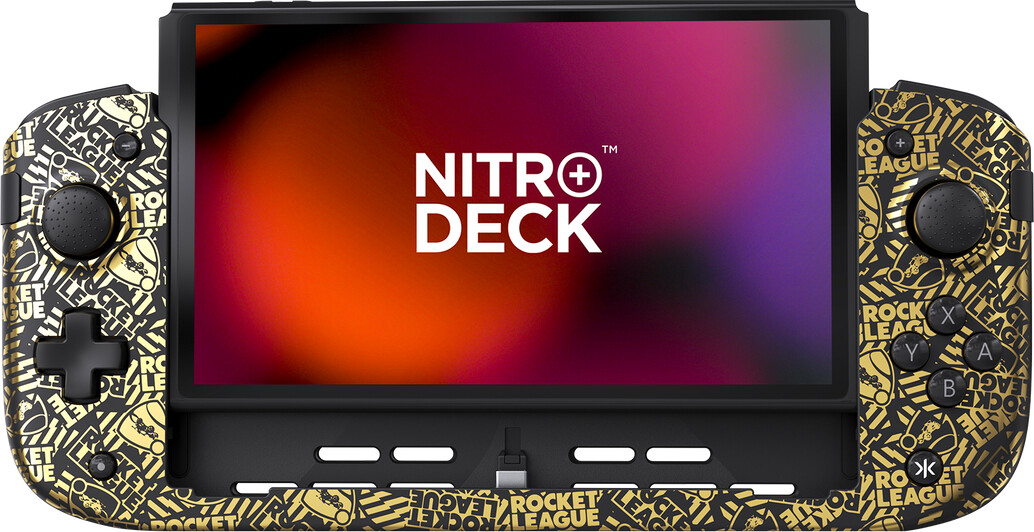 Crkd Nitro Deck+ Rocket League Gold Special Edition