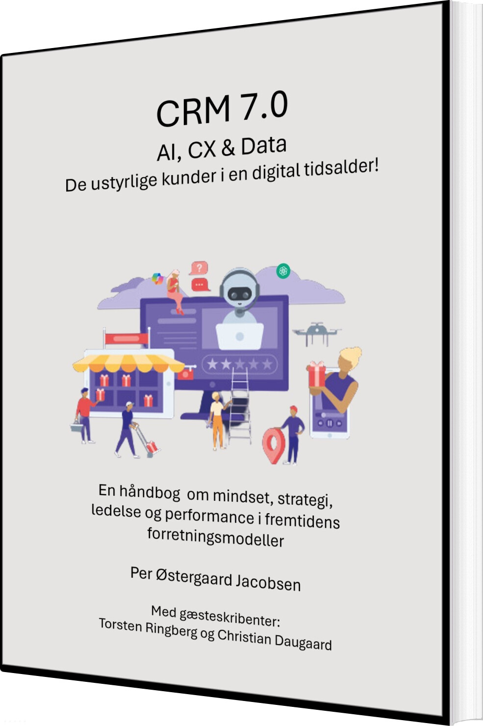Crm 7.0 - Ai, Cx & Data - Per østergaard Jacobsen Med Torsten Ringberg - Bog