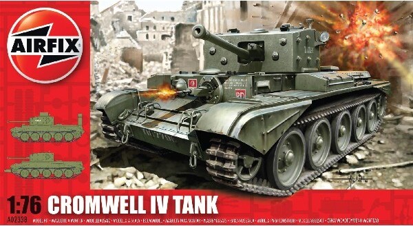 Se Airfix - Cromwell Iv Model Tank Byggesæt - 1:76 - A02338 hos Gucca.dk