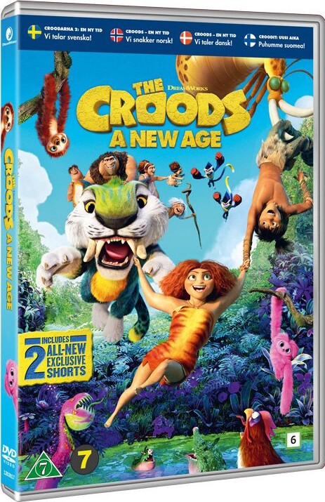 The Croods 2: A New Age / The Croods 2: En Ny Tid - DVD - Film
