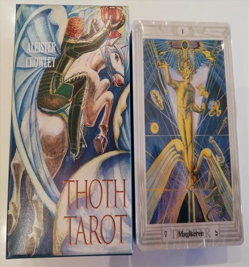 Billede af Tarotkort - Thoth Tarot - Aleister Crowley - Bog