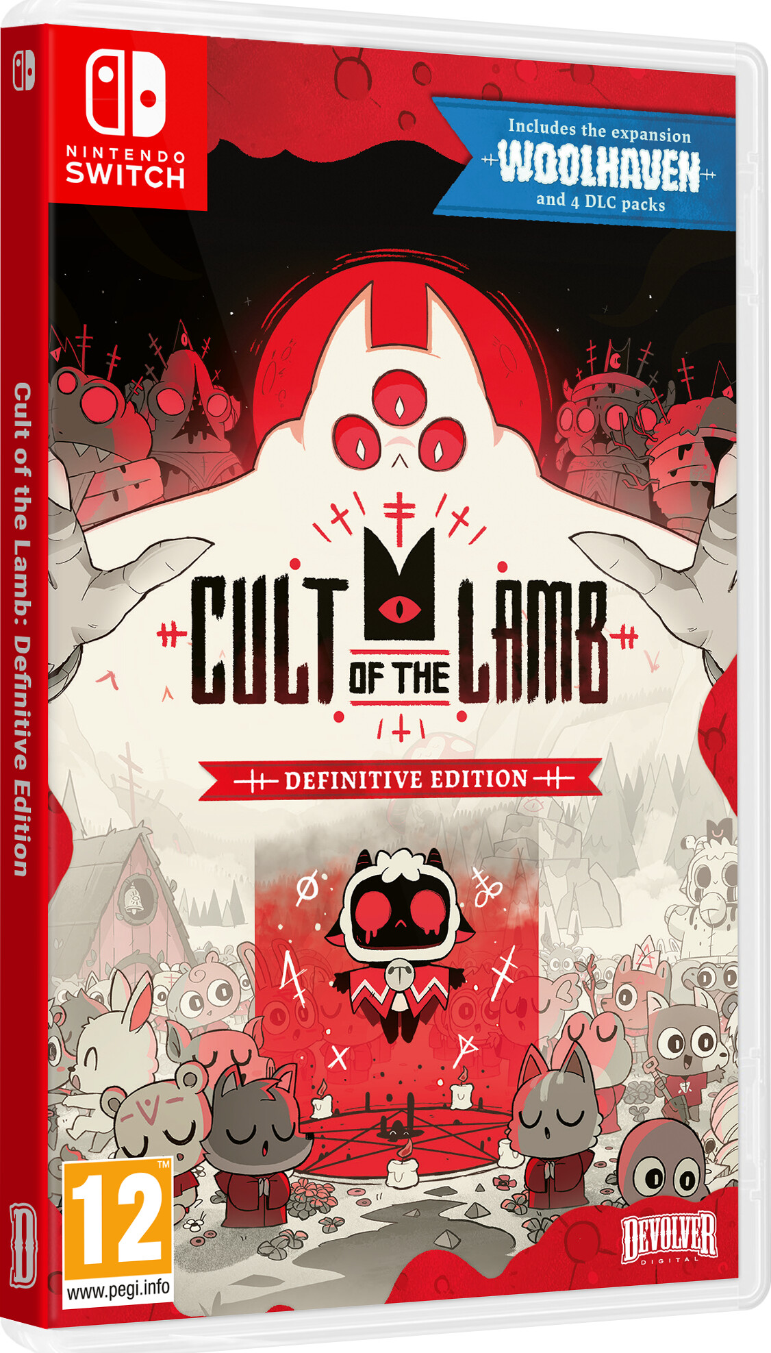 Cult Of The Lamb (definitive Edition) - Nintendo Switch