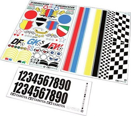 Customizing Stickers (team) - 54513 - Tamiya