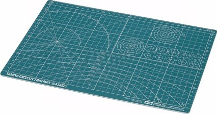 Tamiya - Cutting Mat - A4 - Skæreunderlag - 74118