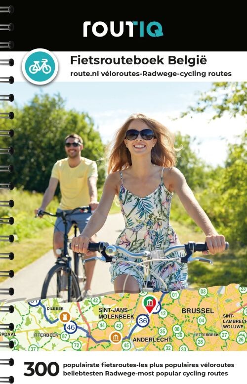 Billede af Cycling Routes Belgium: The 300 Most Popular Cycling Routes - Routiq - English Book