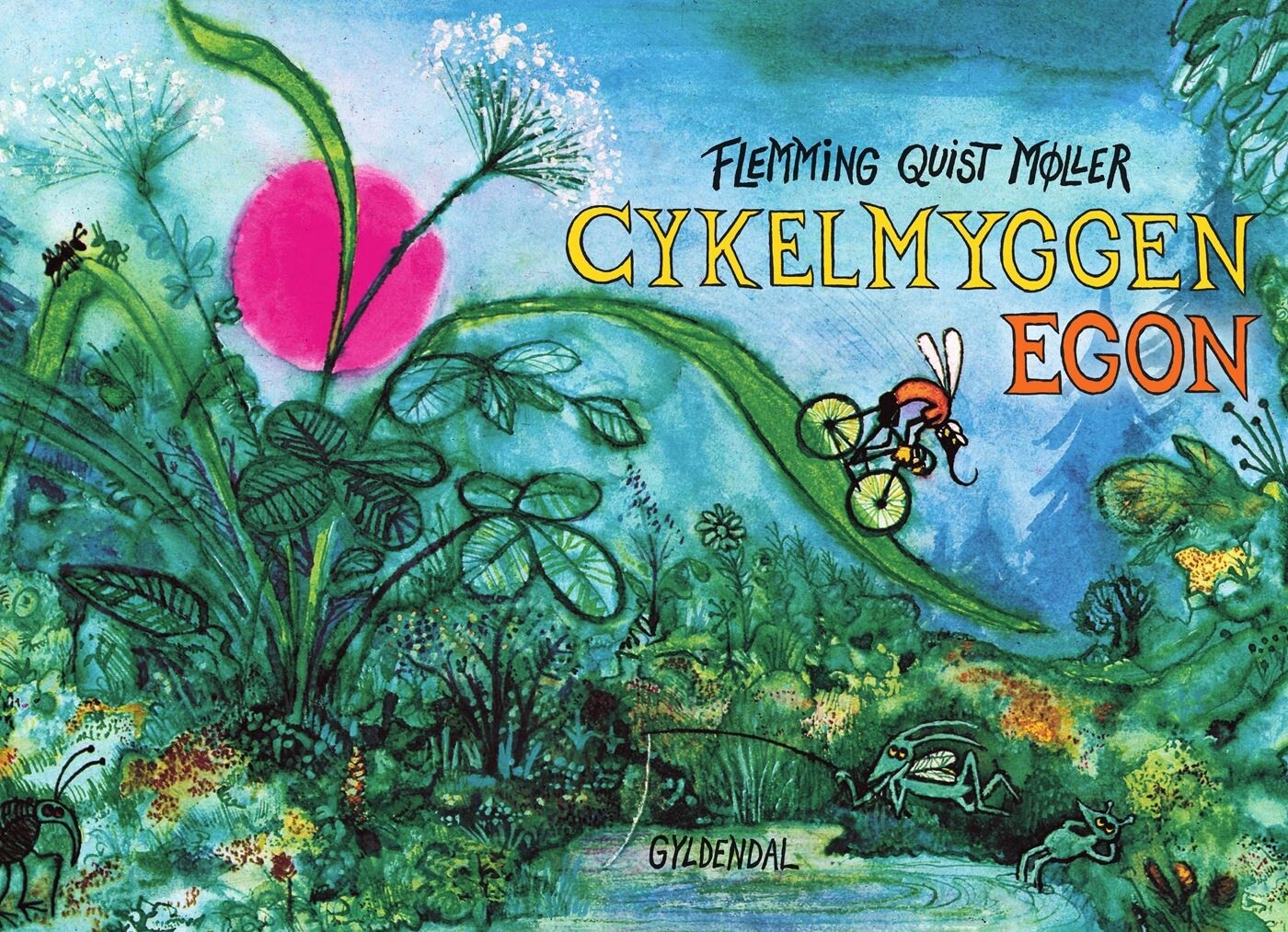 Cykelmyggen Egon - Flemming Quist Møller - Bog