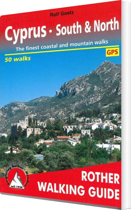 Cyprus - South & North - Rother Walking Guide - Rolf Goetz - English Book