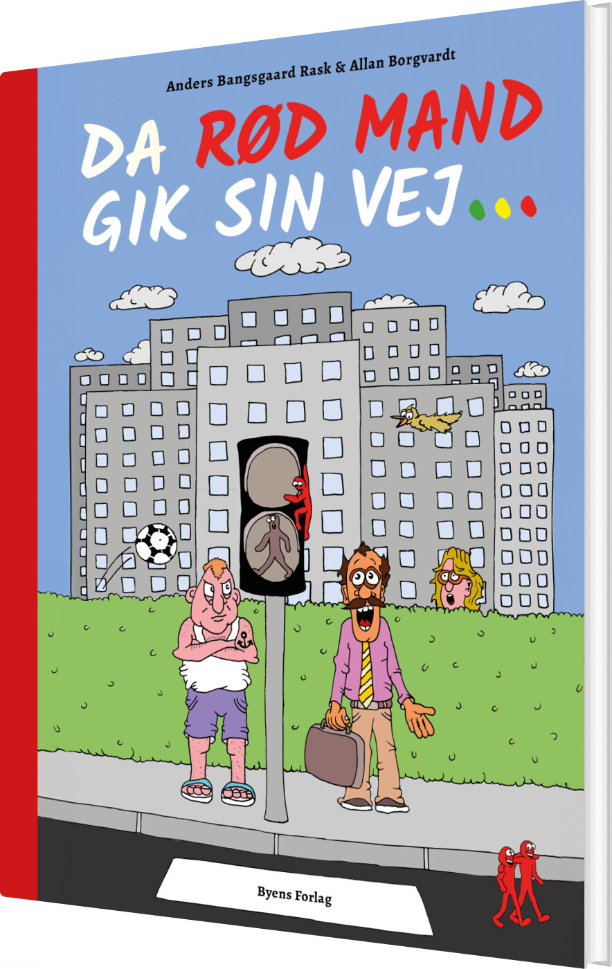 Billede af Da Rød Mand Gik Sin Vej - Allan Borgvardt - Bog
