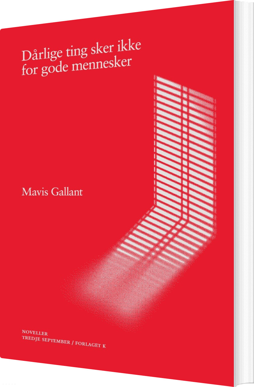 Dårlige Ting Sker Ikke For Gode Mennesker - Mavis Gallant - Bog