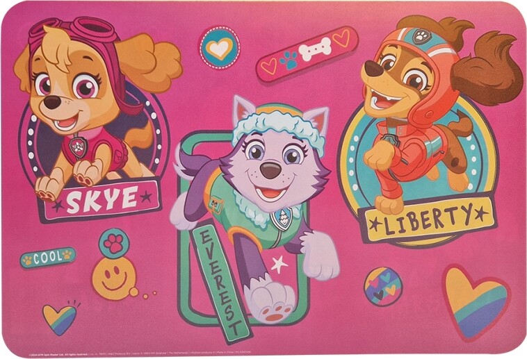 Dækkeserviet 43 X 28 Cm - Pawpatrol - Pink