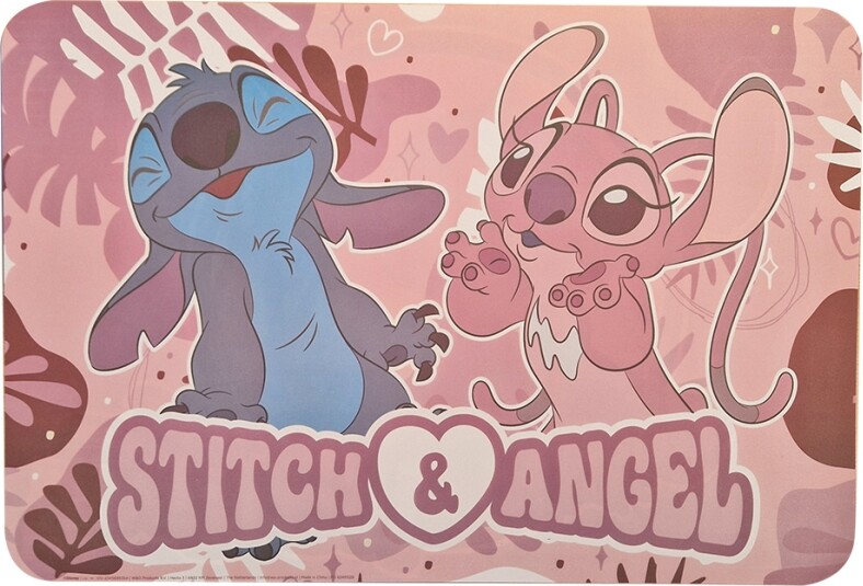 Dækkeserviet 43 X 28 Cm - Stitch Og Angel