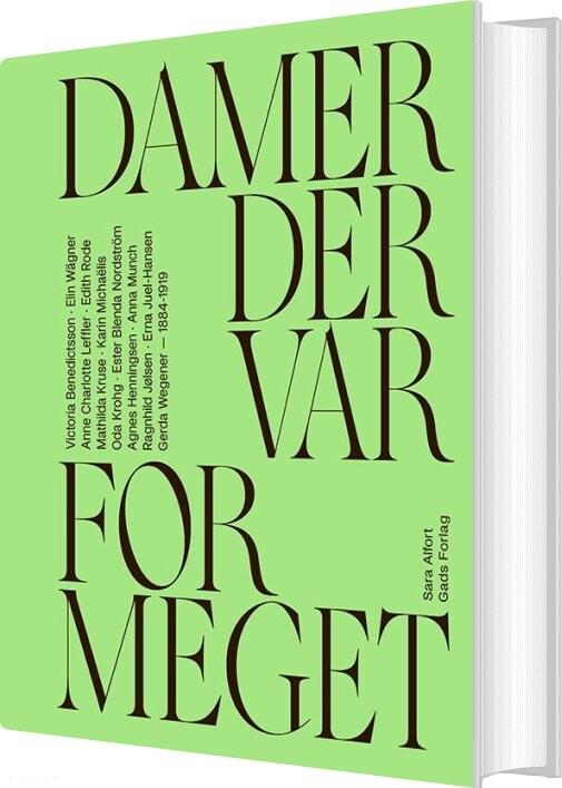 Billede af Damer Der Var For Meget - Sara Alfort - Bog