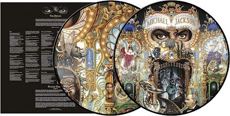 Michael Jackson - Dangerous - Picture Disc - Vinyl Lp