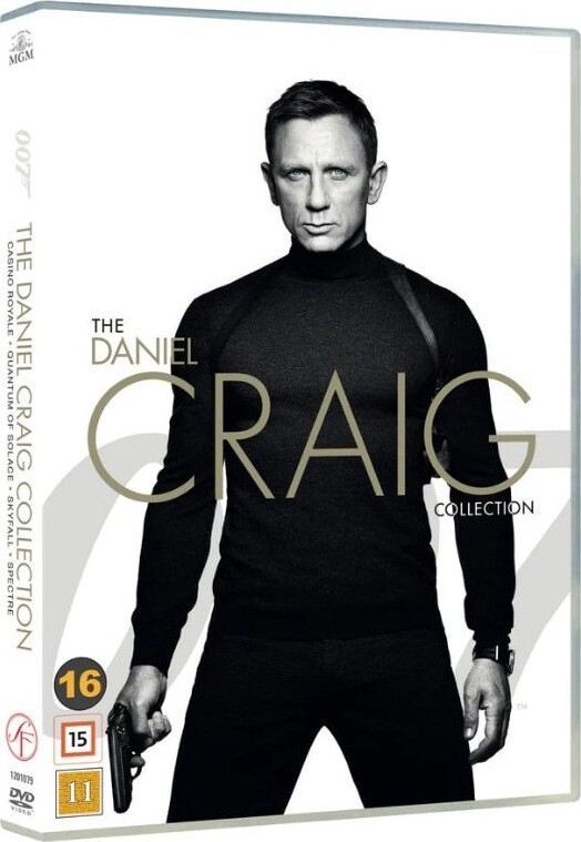 Casino Royale // Skyfall // Spectre // Quantum Of Solace - The Daniel Craig Collection - DVD - Film