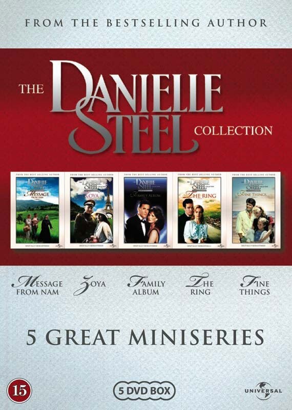 Danielle Steel Samling - 5 Miniserier - DVD - Tv-serie