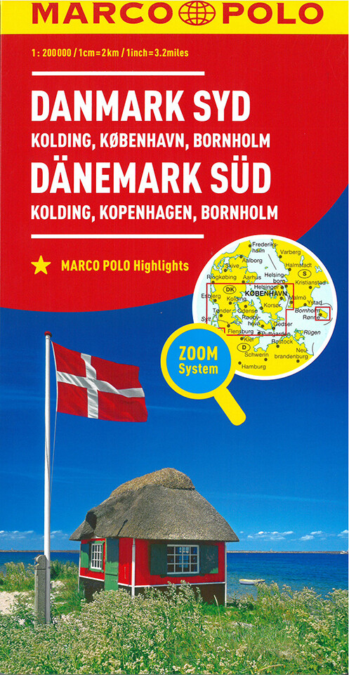 Billede af Danmark Syd: Kolding, København, Bornholm - Diverse - Bog