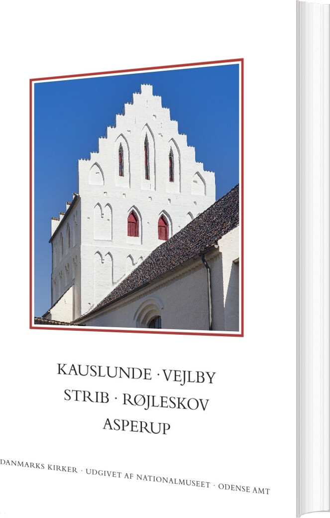 Danmarks Kirker. Odense Amt. Kirkerne I Kauslunde, Vejlby, Strib, Røjleskov, Asperup - Martin Wangsgaard Jürgensen - Bog