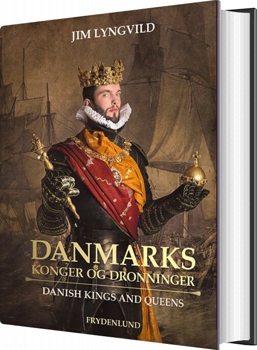 Billede af Danmarks Konger Og Dronninger - Kronborg-udgave - Jim Lyngvild - Bog