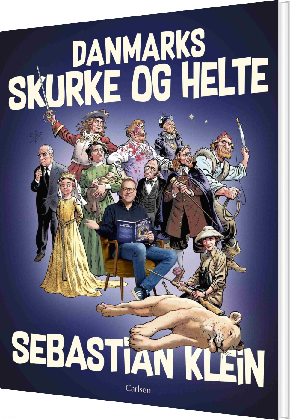 Danmarks Skurke Og Helte - Sebastian Klein - Bog