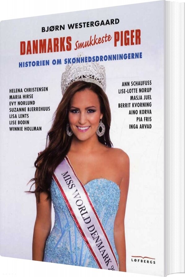 Danmarks Smukkeste Piger - Bjørn Westergaard - Bog