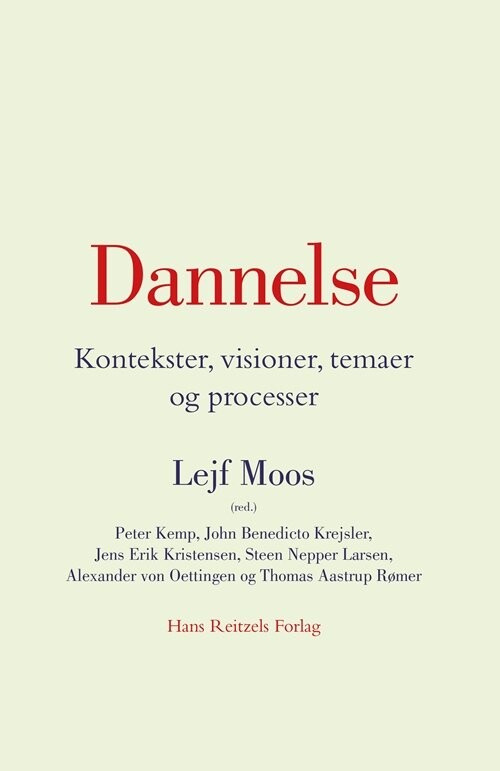 Billede af Dannelse - Jens Erik Kristensen - Bog