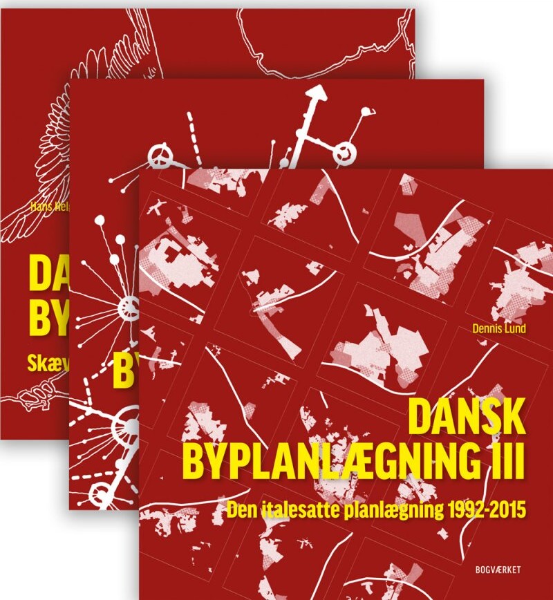 Dansk Byplanlægning I-iii – Hans Helge Madsen – Bog