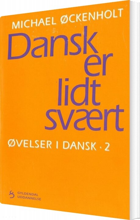 Billede af Dansk Er Lidt Svært - Michael øckenholt - Bog