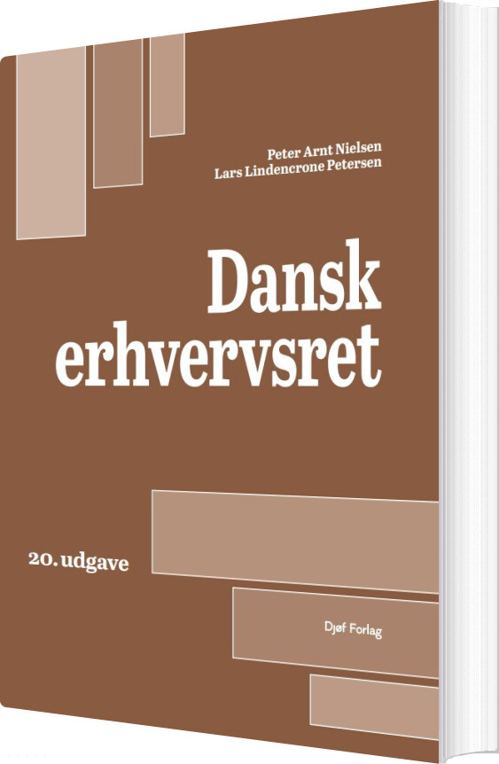 Dansk Erhvervsret - Peter Arnt Nielsen - Bog