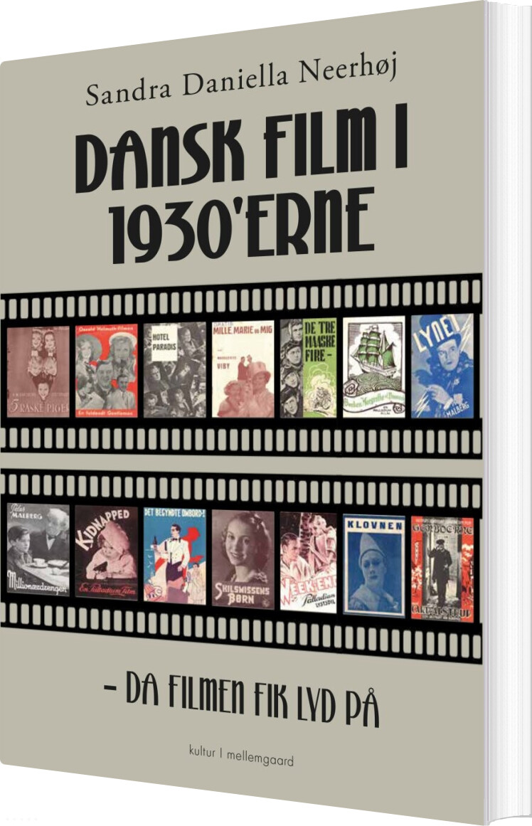 Dansk Film I 1930'erne - Sandra Daniella Neerhøj - Bog