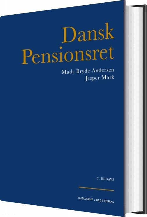 Billede af Dansk Pensionsret - Mads Bryde Andersen - Bog