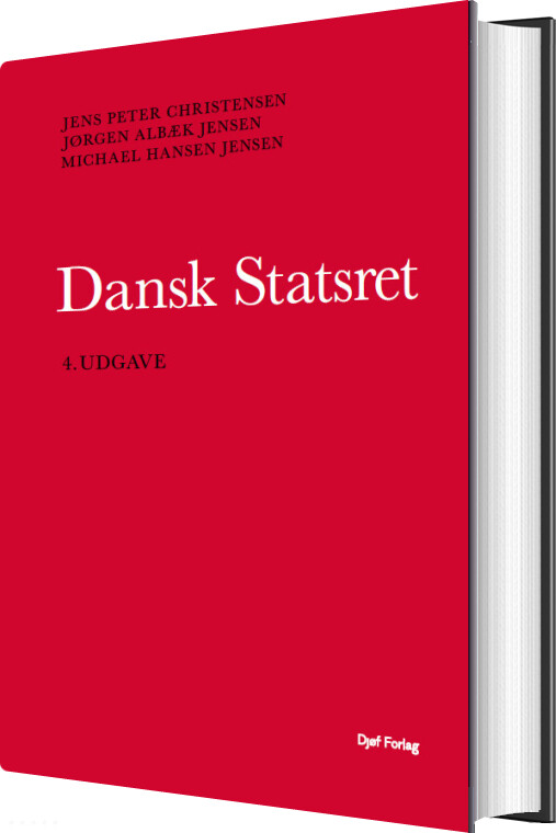 Dansk Statsret - Jørgen Albæk Jensen - Bog