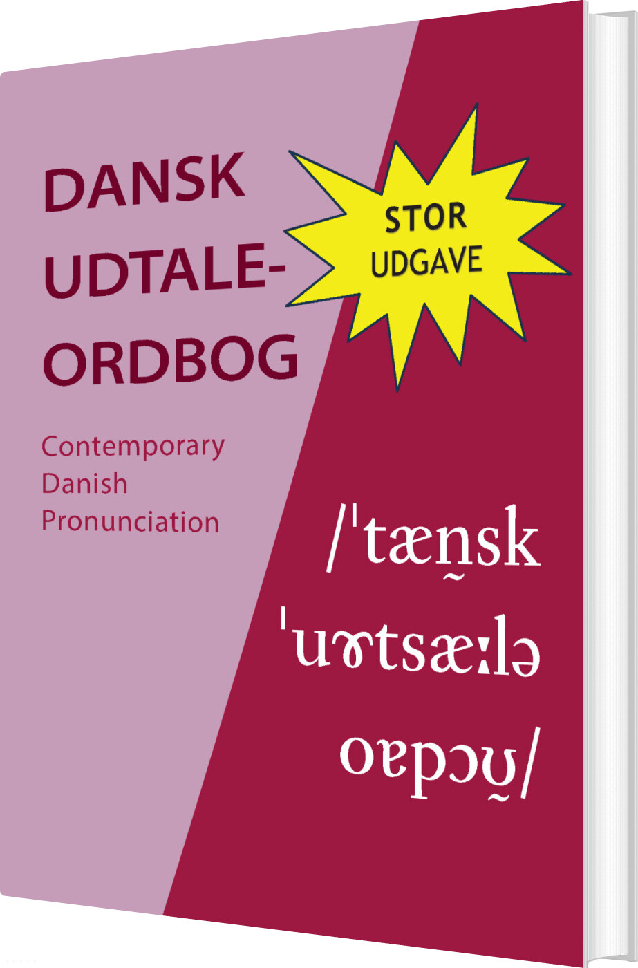Dansk Udtaleordbog - Stor Udgave - Michael Bach Ipsen - Bog