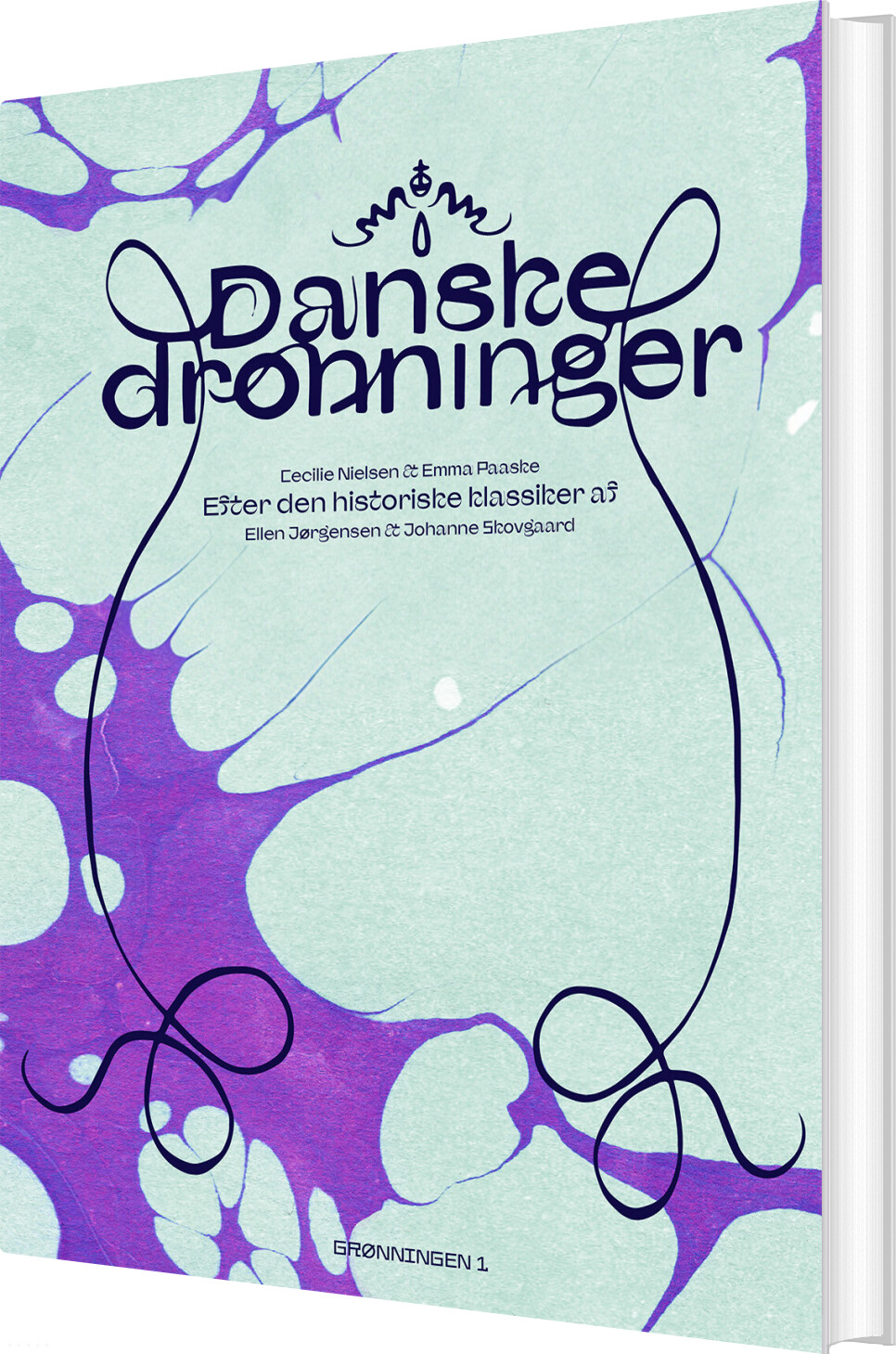 Billede af Danske Dronninger - Emma Paaske - Bog