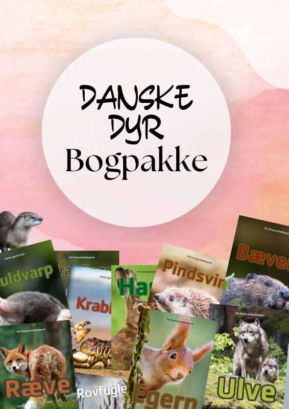 Billede af Danske Dyr Bogpakke 1 - Per Straarup Søndergaard - Bog hos Gucca.dk