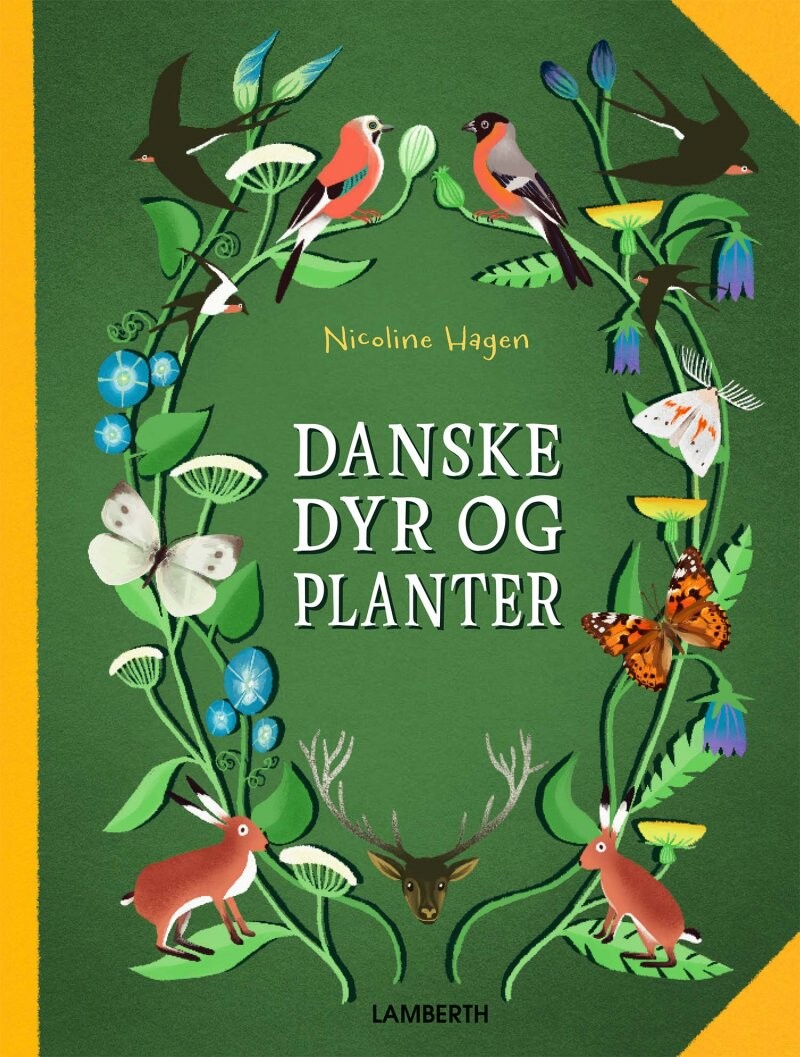 Danske Dyr Og Planter - Nicoline Hagen - Bog