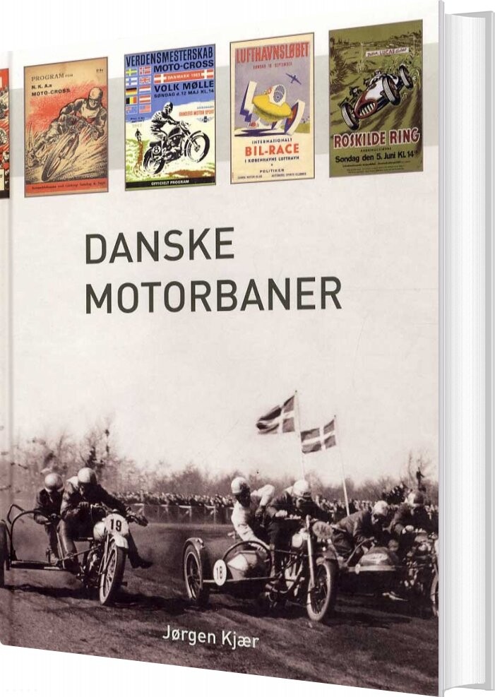 Danske Motorbaner - Jørgen Kjær - Bog