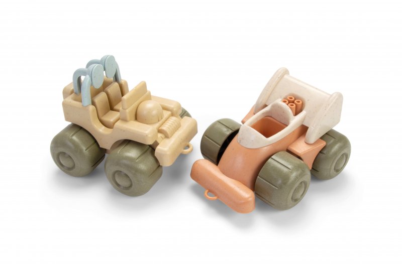 Billede af Dantoy - Lille Jeep Og Racerbil Legetøj - Bioplast