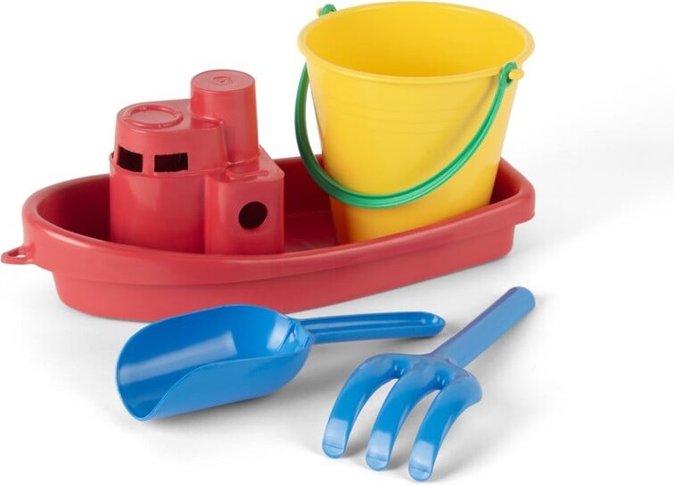 Dantoy - Classic Recycled Rødt Bådsæt I Net